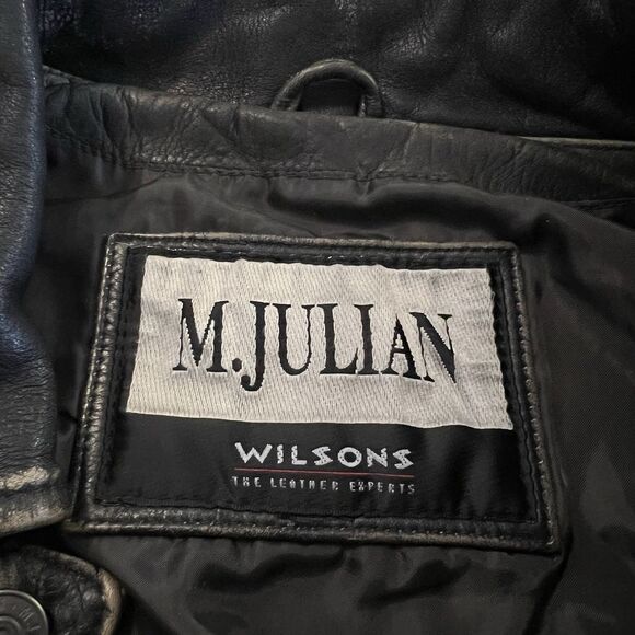 Wilson’s Leather M Julian Men’s Jacket Distressed Supernatural Size Large - Picture 9 of 16